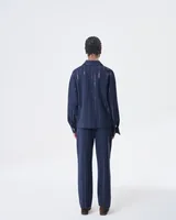 Navy button jacket — Wholesale enquiries, View 5