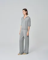 Grey polo sweater — Wholesale enquiries, View 2