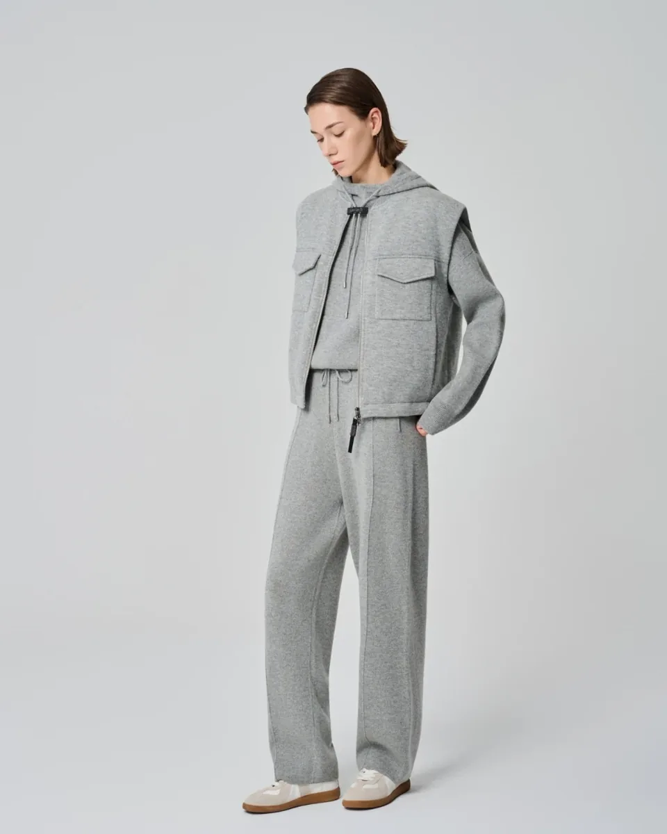 Grey layered jacket — Wholesale enquiries, View 1