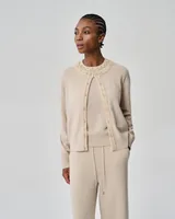 Oat collar cardigan — Wholesale enquiries, View 3