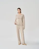 Openwork yoke knit — Wholesale enquiries, View 1