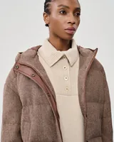 Brown hooded jacket — Wholesale enquiries, View 4