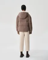 Brown hooded jacket — Wholesale enquiries, View 5