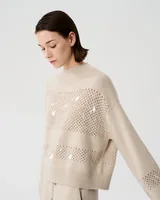 Embellished openwork knit — Wholesale enquiries, View 2