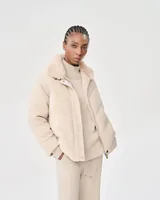 Ivory collar jacket — Wholesale enquiries, View 3