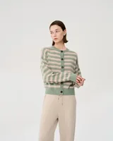 Striped cardigan — Wholesale enquiries, View 2