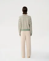 Striped cardigan — Wholesale enquiries, View 3