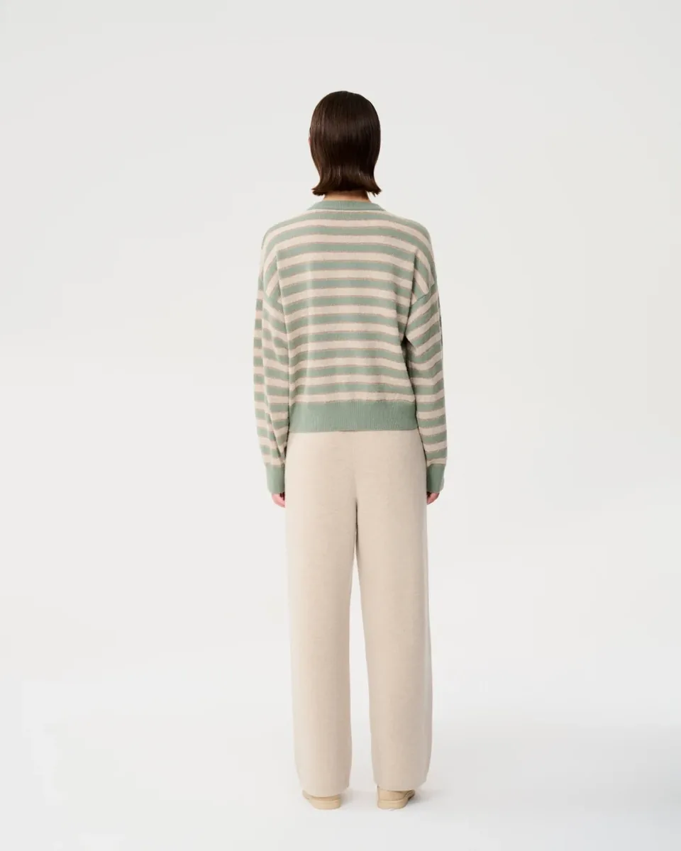 Cardigan a righe