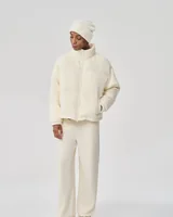 Ivory padded jacket — Wholesale enquiries, View 2
