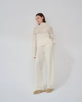 Ivory openwork high neck · 5