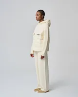 Ivory hooded vest — Wholesale enquiries, View 1