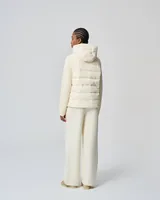 Ivory hooded vest — Wholesale enquiries, View 4