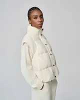 Stand collar vest — Wholesale enquiries, View 3