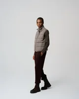 Grey padded vest — Wholesale enquiries, View 2