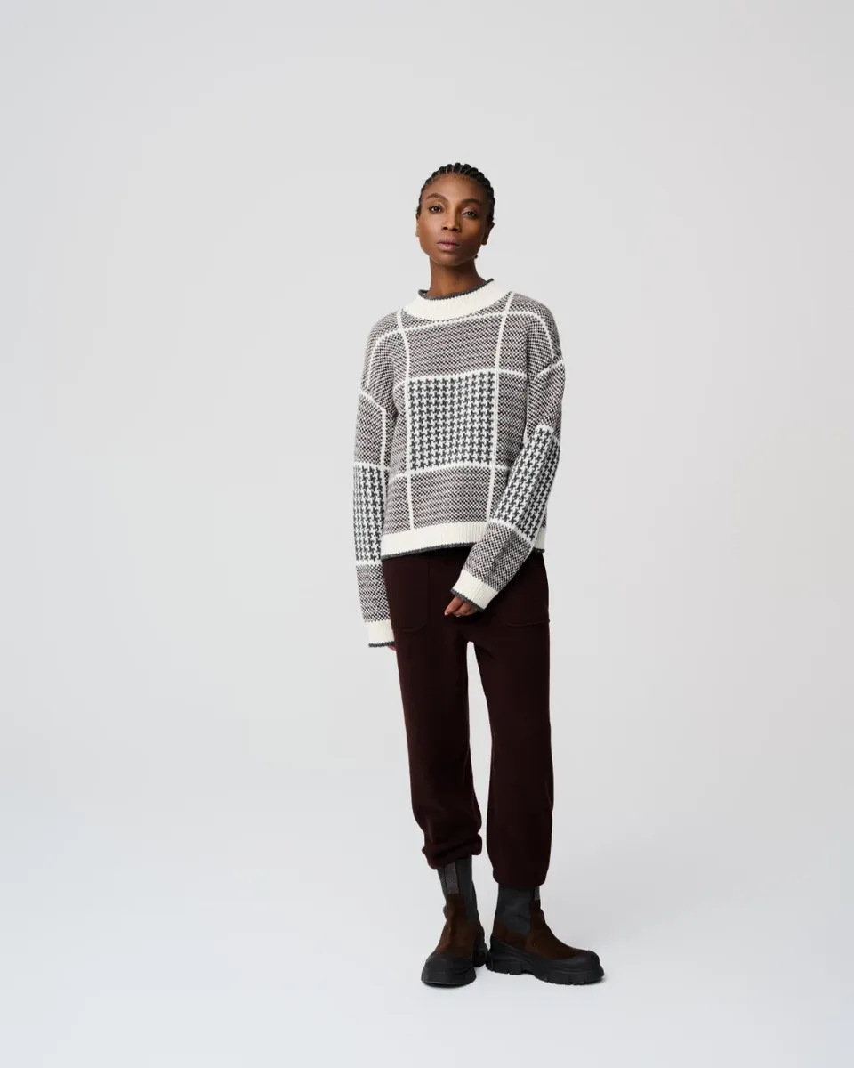 Pullover mit Karomuster