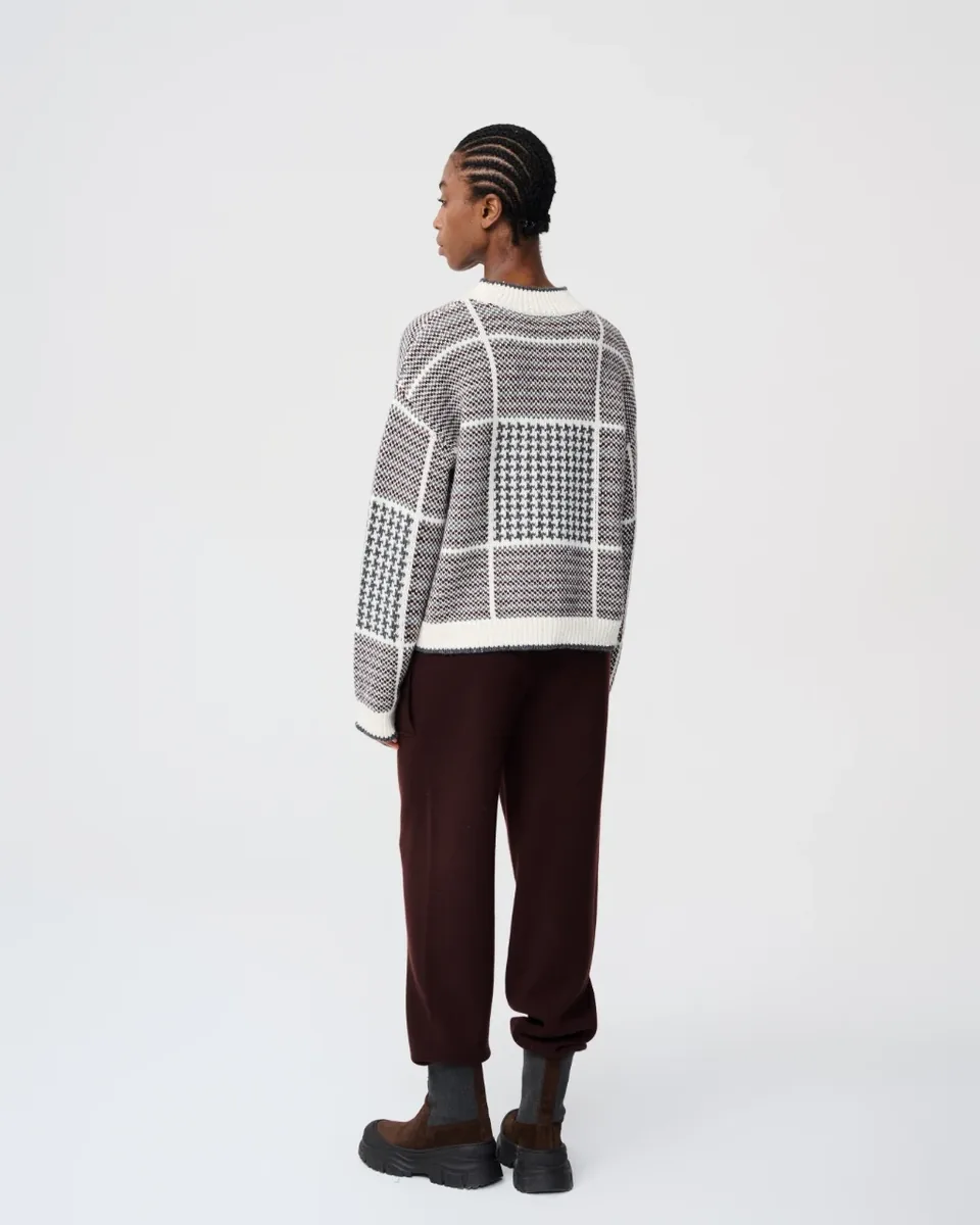 Pullover mit Karomuster