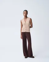 Button knit vest · 1