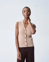 Button knit vest · 4