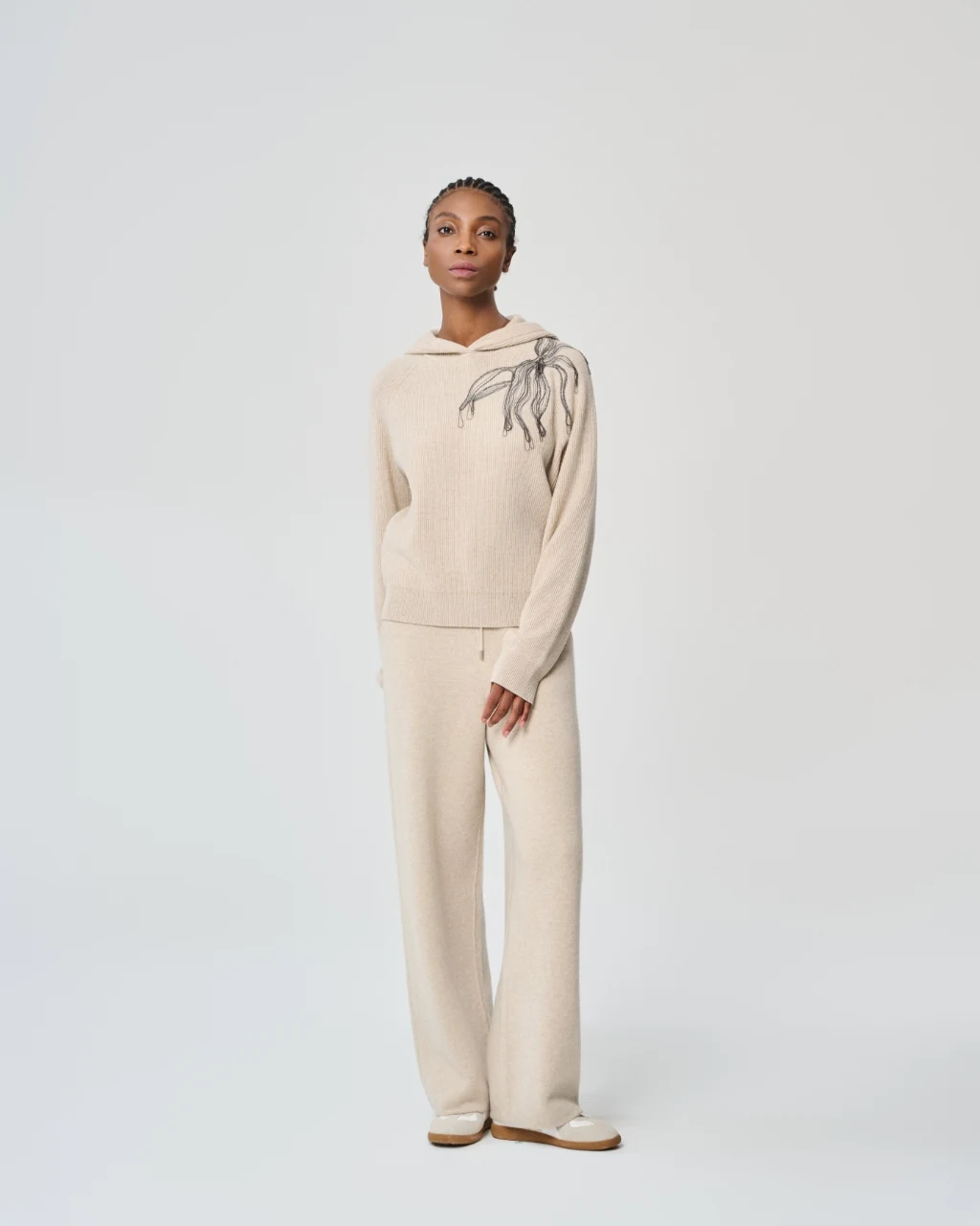 Botanical detail sweater, View 1
