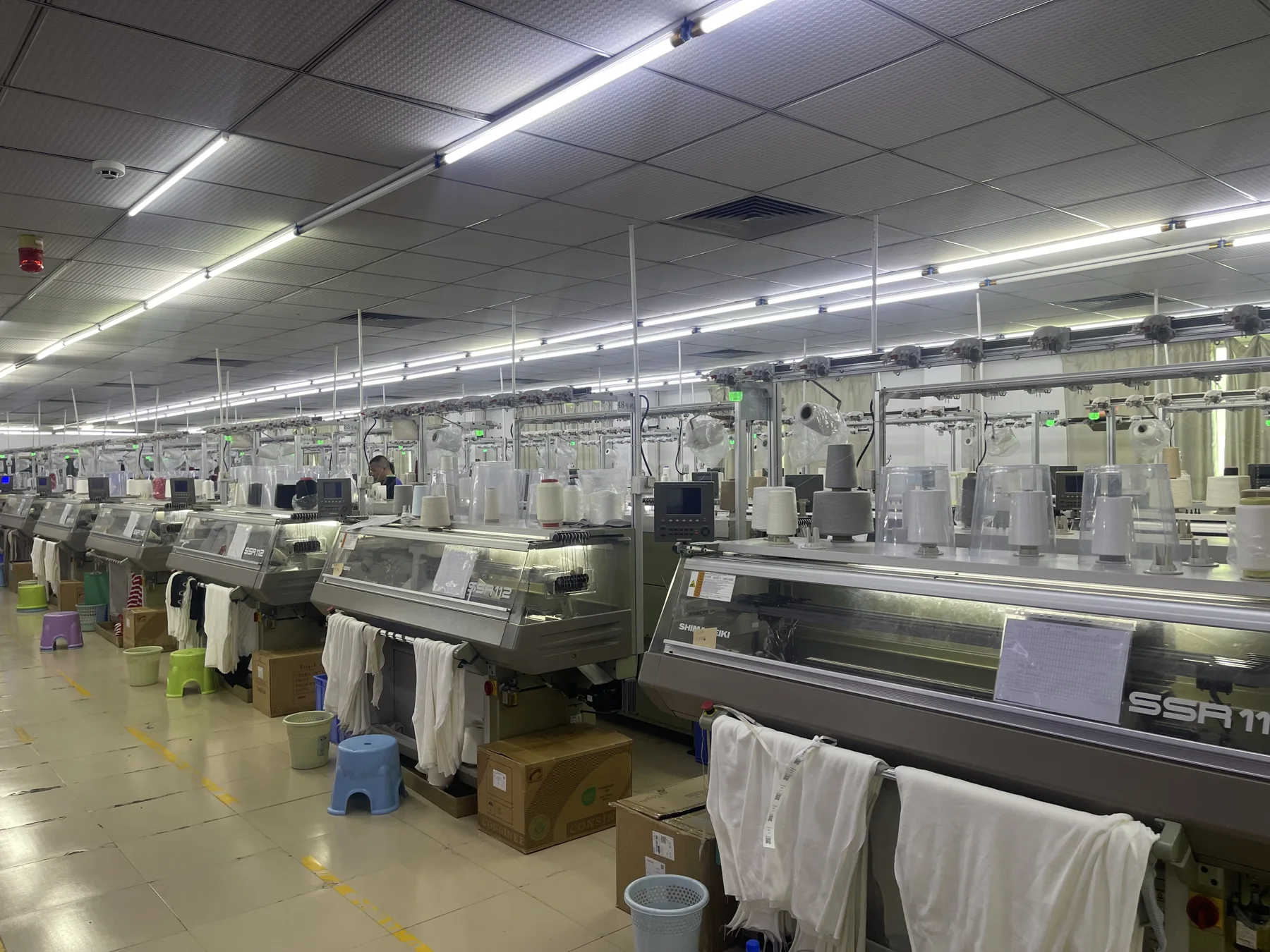 XINYE knitting workshop photograph