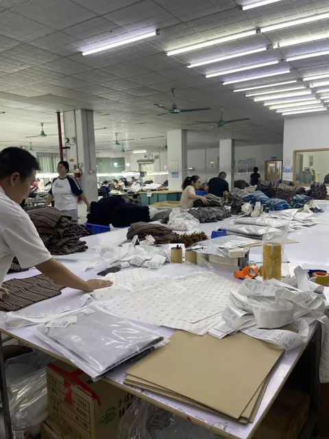 Garment finishing